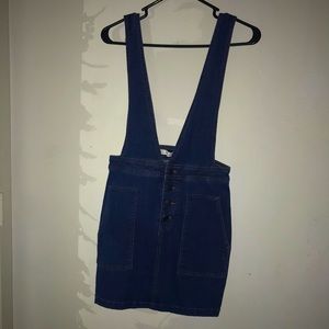 Overall Suspender Dress